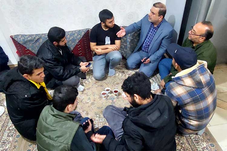 گفتگوی با جوانان مسکن مهر سمنان